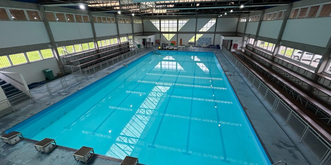Piscina do Cei recebe modernização no sistema de aquecimento em Campo Bom