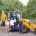 Nova retroescavadeira é entregue para a Patrulha Agrícola de Campo Bom