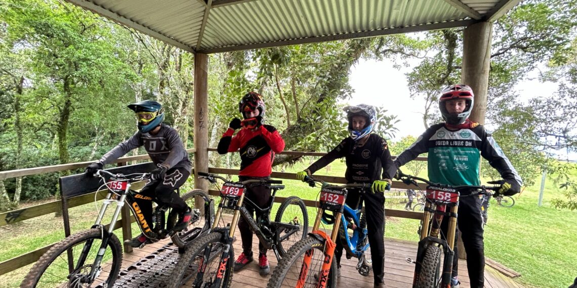 1ª etapa do Gaúcho de Downhill no Morro Ferrabraz, em Sapiranga