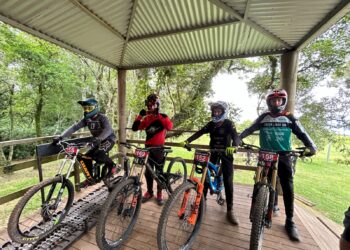 1ª etapa do Gaúcho de Downhill no Morro Ferrabraz, em Sapiranga
