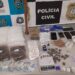 Ação conjunta da Polícia Civil e Guarda retira das ruas de Campo Bom drogas e munições