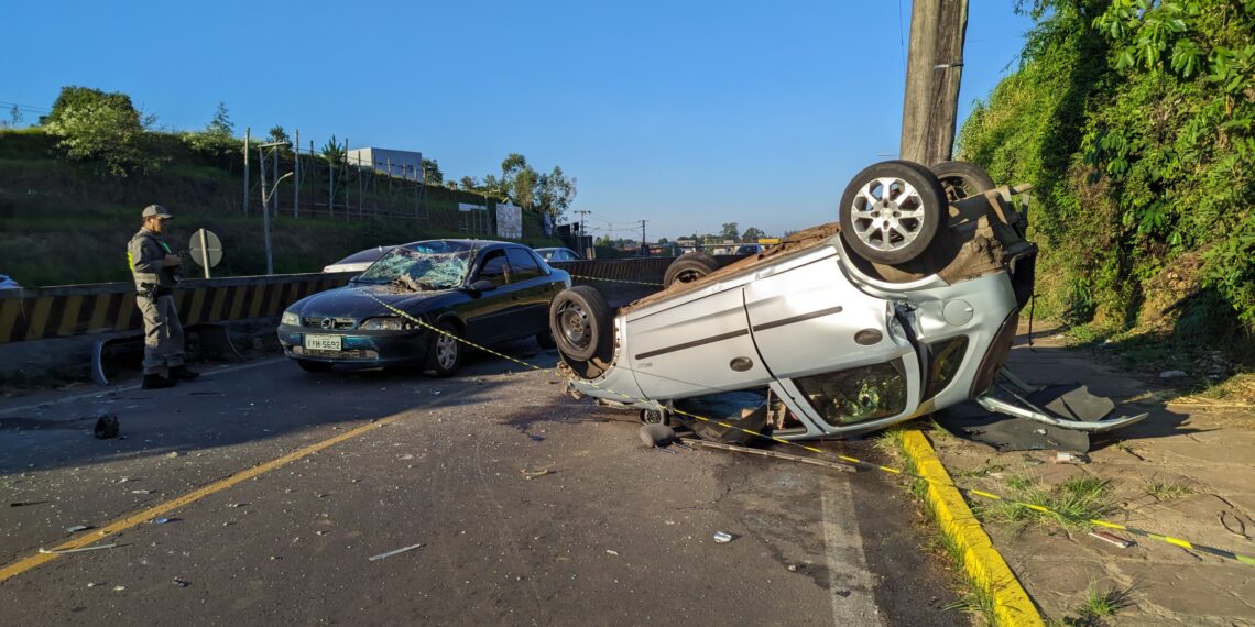 Acidente na RS-239 em Sapiranga deixa um morto e três feridos