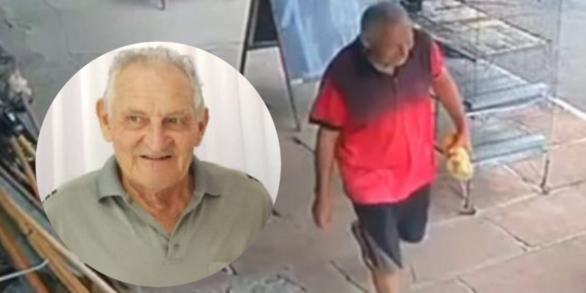 Família procura por idoso de 76 anos desaparecido há três dias em Sapiranga