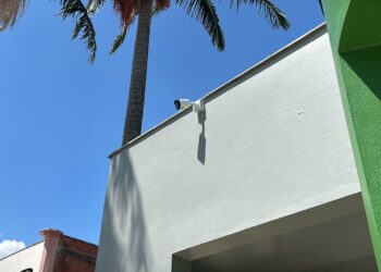 Em Sapiranga, Praça da Bandeira reforça a segurança com instalação de câmeras