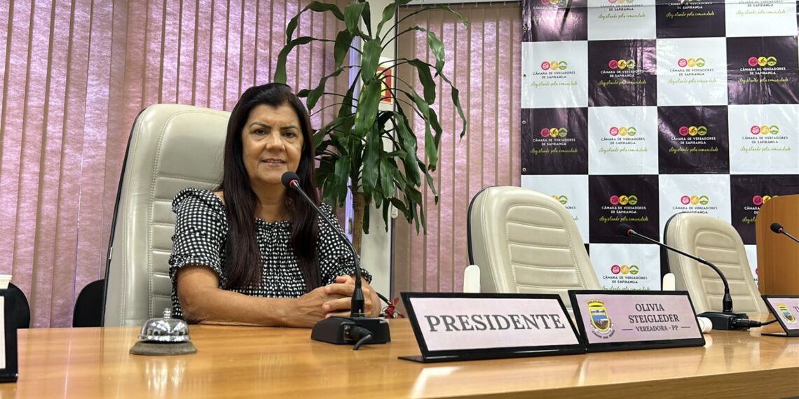 Sapiranga 70 anos: Entrevista com Olívia Steigleder, presidente da Câmara de Vereadores