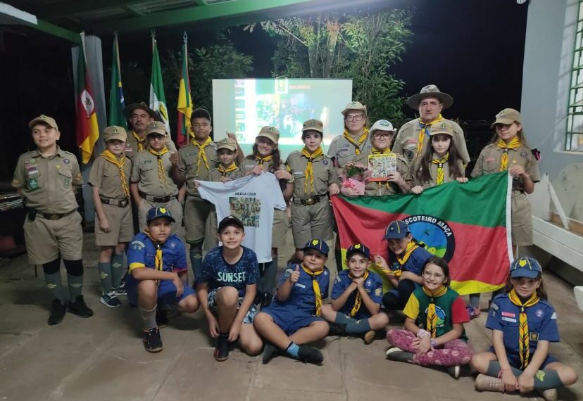 Sapiranga 70 anos: Grupos de escoteiros Araçá 55 e 19 de Julho promovem cidadania e valores entre os jovens