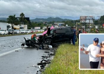 Motorista da Spin, vítima de acidente na RS-239, segue internado no HPS de Canoas
