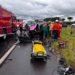 Acidente de trânsito envolvendo três veículos deixa uma vítima fatal na RS-239