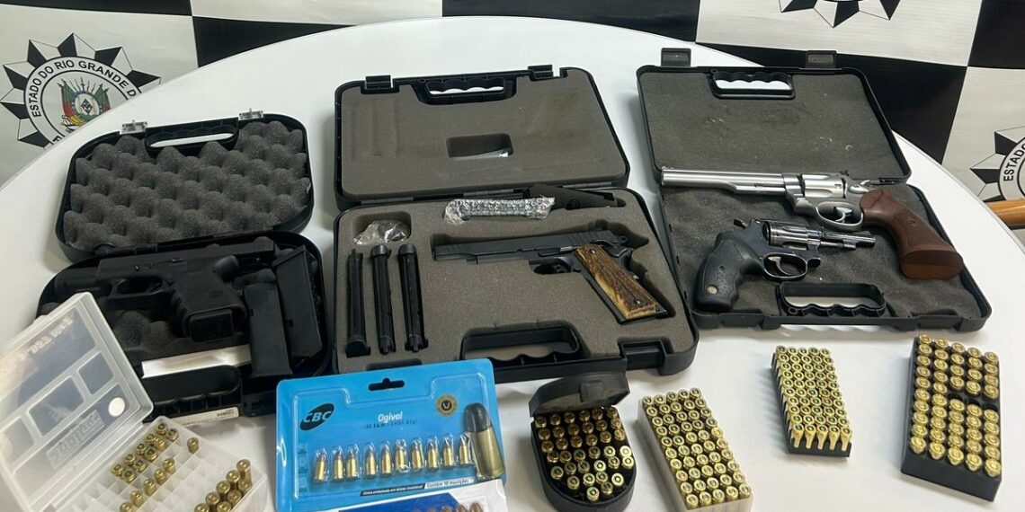 DEIC deflagra operação contra comércio irregular de armas de fogo em Sapiranga