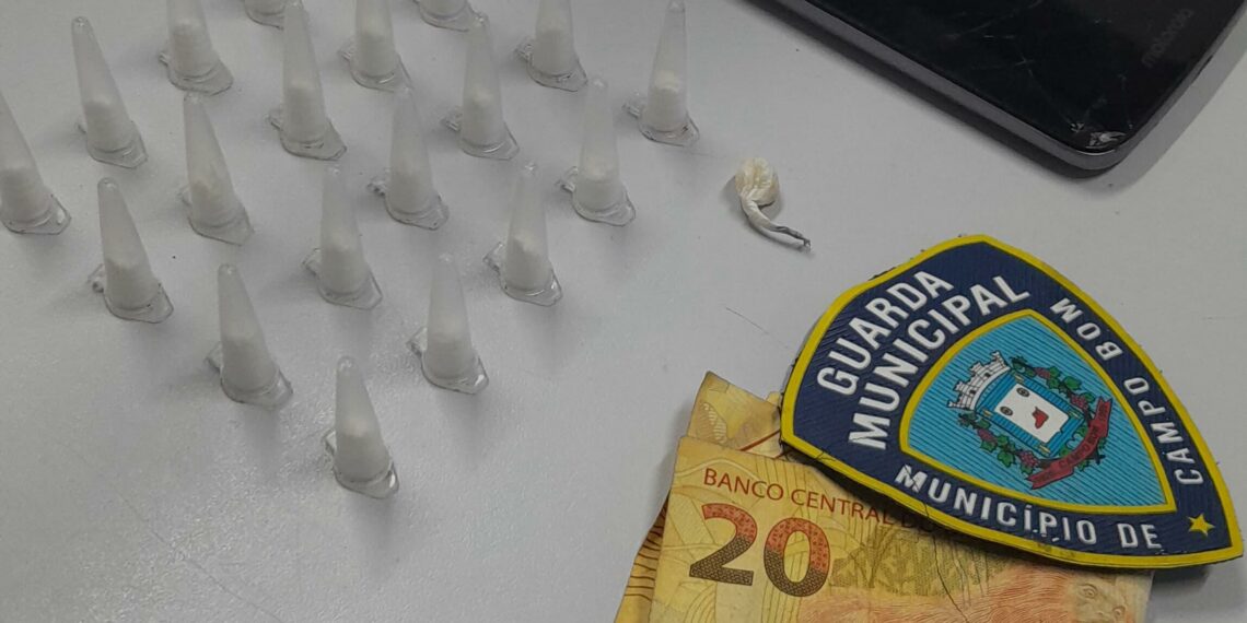 Guarda Municipal de Campo Bom prende homem por tráfico de drogas