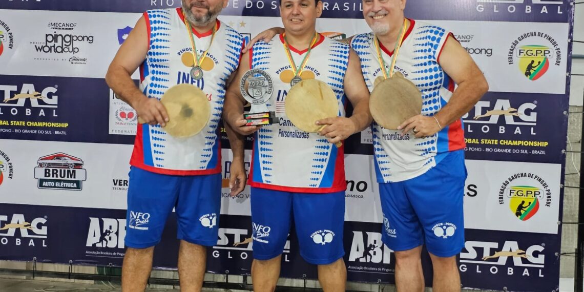 Info Press Camisetas GARRA é campeã de torneio estadual de Pingue-Pongue