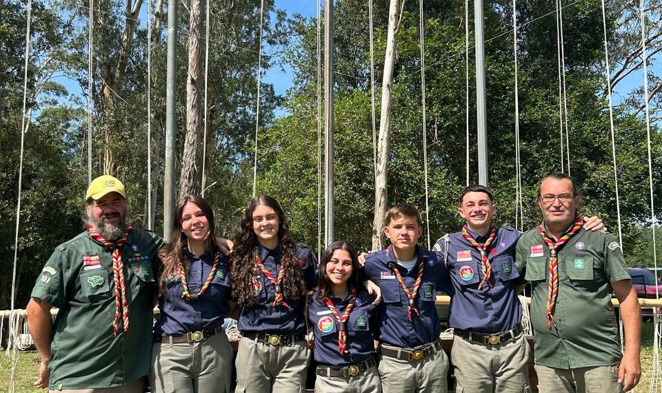 Grupo Escoteiro 19 de Julho comemora 35 anos com destaque em evento regional