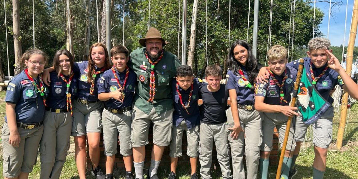 Grupo Escoteiro 19 de Julho comemora 35 anos com destaque em evento regional