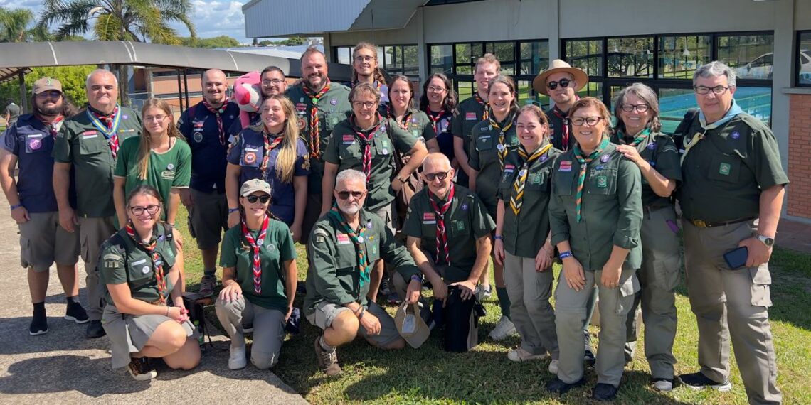 Grupo Escoteiro 19 de Julho comemora 35 anos com destaque em evento regional