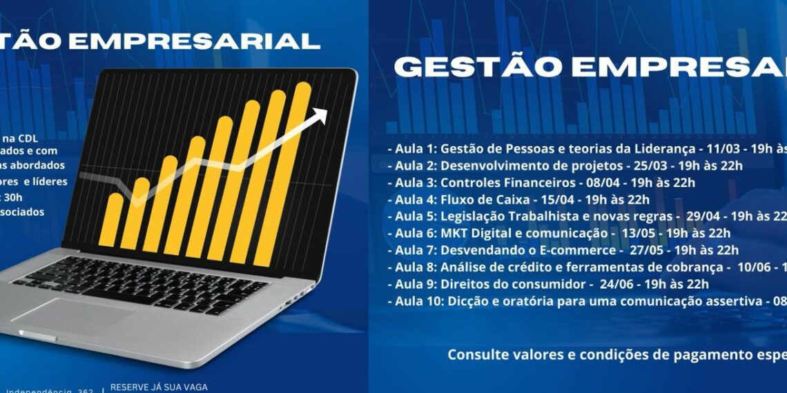 CDL Campo Bom anuncia curso exclusivo para gestores com foco em eficiência empresarial