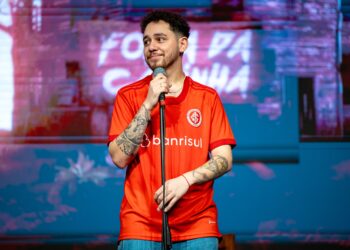 Gio Lisboa traz sua nova turnê a Sapiranga no dia 28 de março