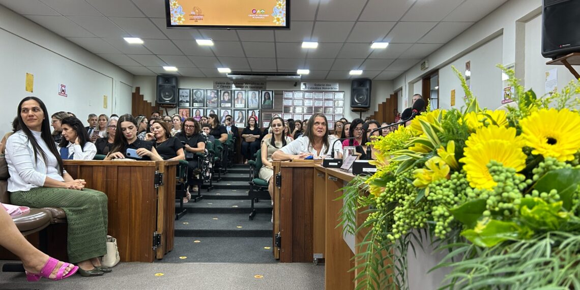 Força feminina: sessão solene tem homenagem à mulher em Sapiranga