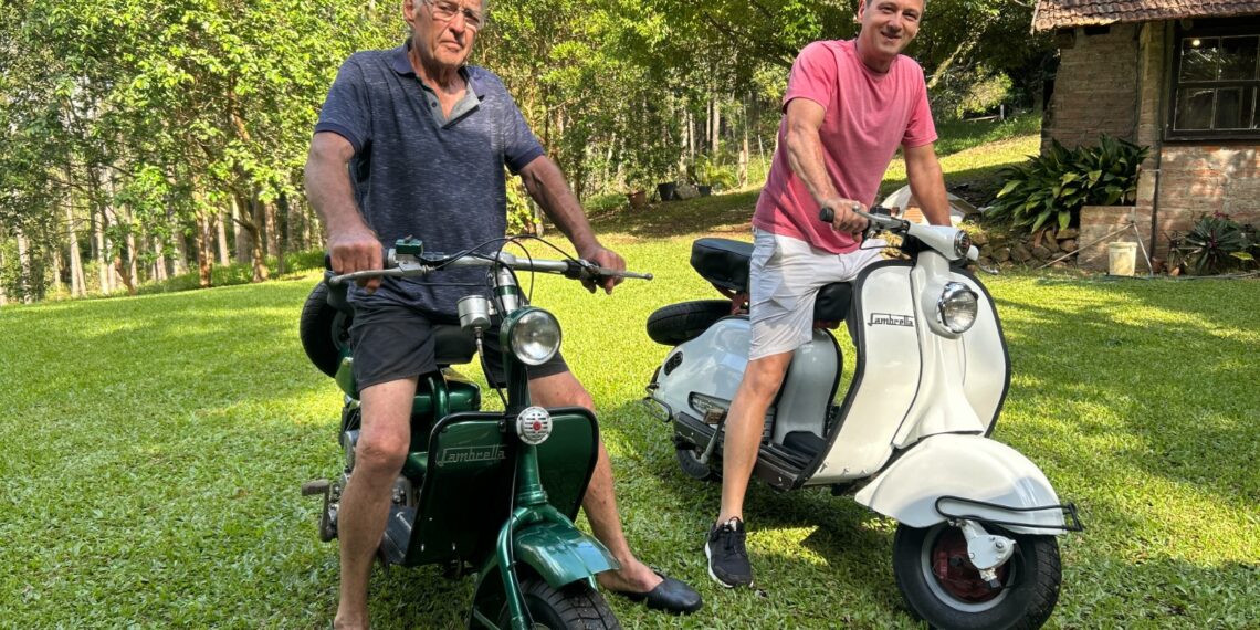 Ex-mecânico e apaixonado por Lambrettas: conheça a história do sapiranguense Irineo Reich