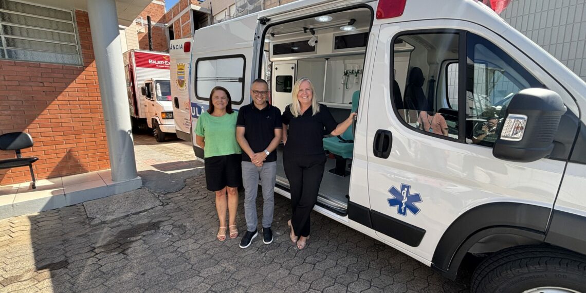 Secretaria de Saúde de Sapiranga ganha reforço de mais uma ambulância para a frota
