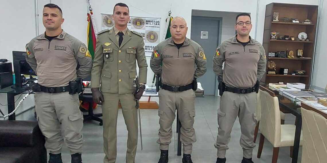Novo comandante é apresentado no Batalhão Rodoviário de Sapiranga