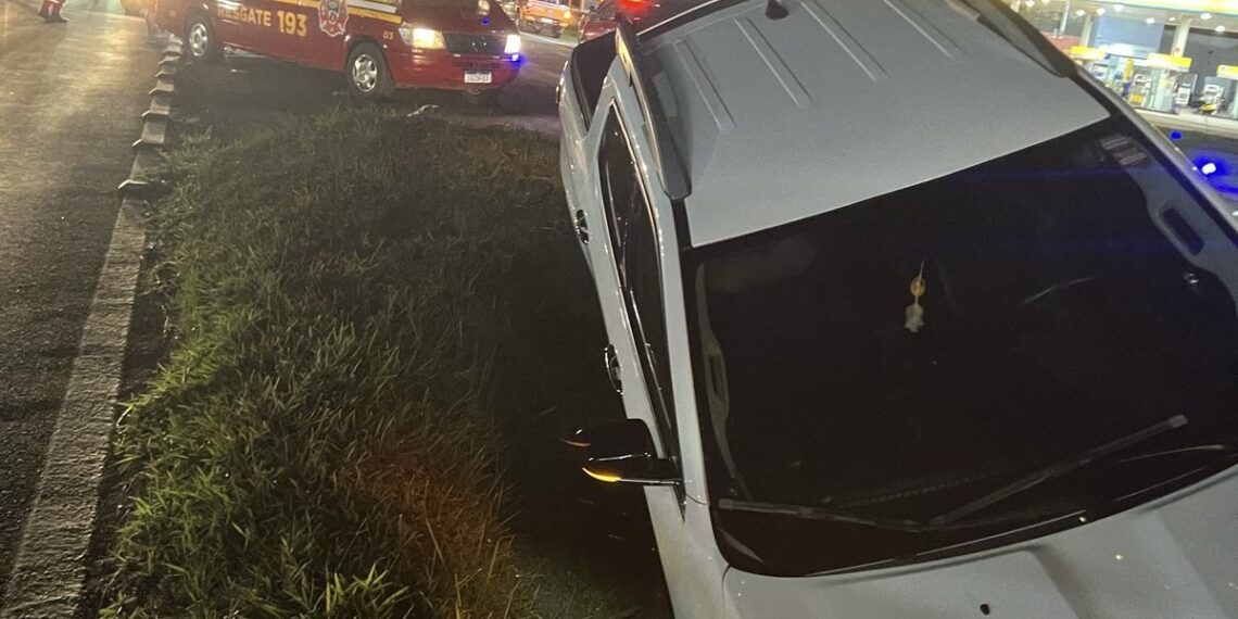 Saída de pista é registrada na RS-239, em Araricá