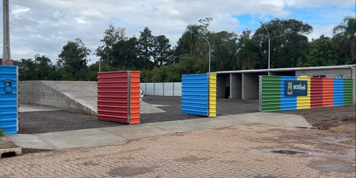 Ecoponto de Sapiranga, agora, é o endereço para descarte de resíduos