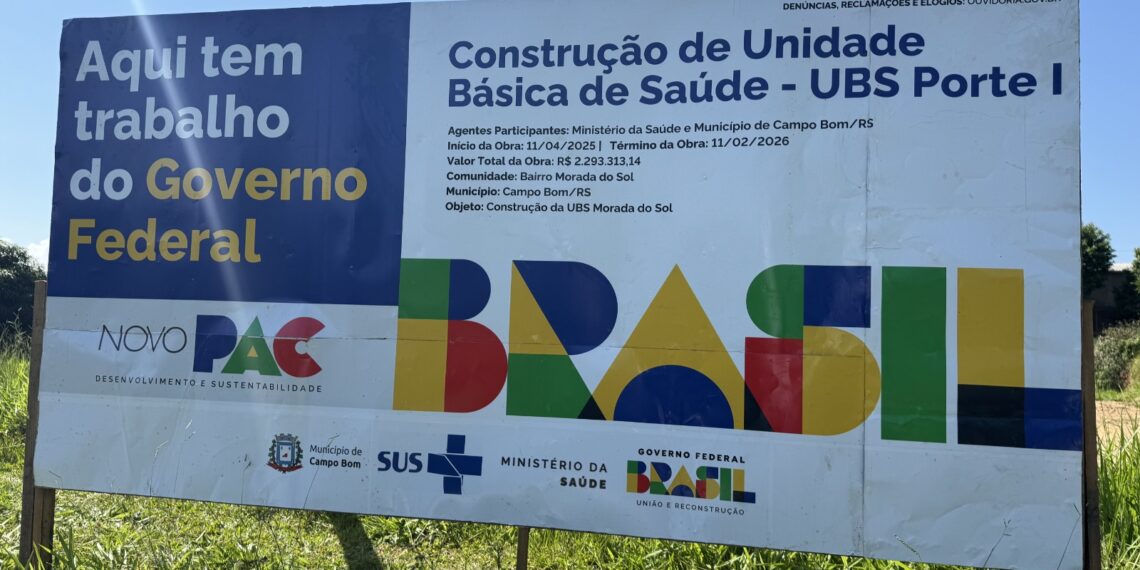 UBS Morada do Sol inicia construção nos próximos dias em Campo Bom