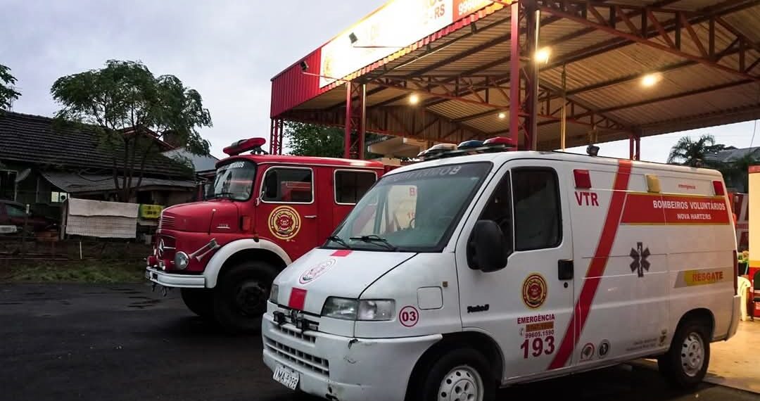 Bombeiros voluntários promovem a 1ª Fire Run em Nova Hartz