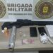Operação policial em Nova Hartz desmantela ponto de tráfico de drogas