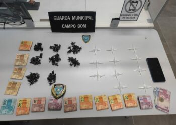 Homem que fazia tele-entrega de drogas é preso pela Guarda Municipal