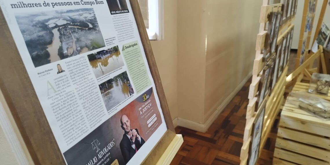 Exposição de alunos referente ao primeiro ano das enchentes serve de reflexão em Campo Bom