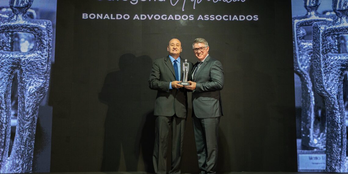 Prêmio Mérito Lojista: Bonaldo Advogados Associados é agraciado na categoria Advocacia