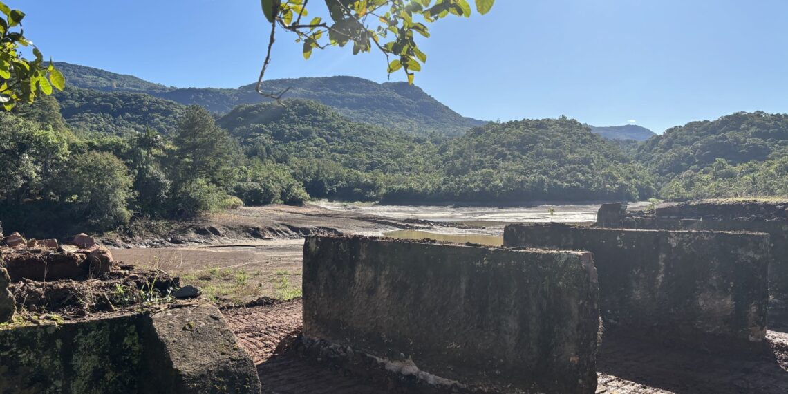 Barragem da Bica é esvaziada, passa por obras e deve integrar roteiro turístico