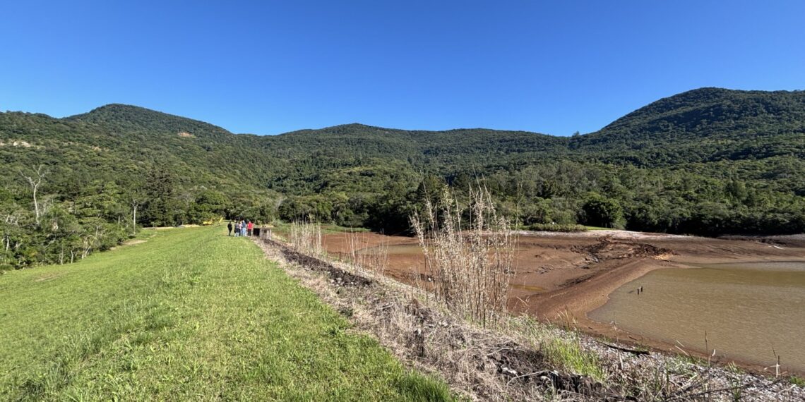 Barragem da Bica é esvaziada, passa por obras e deve integrar roteiro turístico