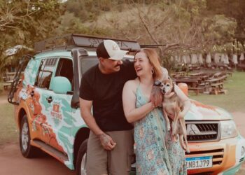 Casal de Campo Bom embarca em aventura com destino ao Alasca