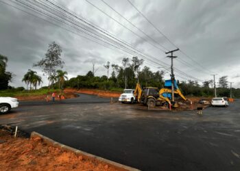 Rótula no loteamento Ipê Amarelo entra na reta final em Nova Hartz