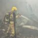 Bombeiros de Sapiranga atendem incêndio em residência