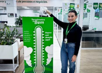 Termômetro do Bem 2025 mobiliza agências da Sicredi Caminho das Águas para aquecer o inverno de quem mais precisa