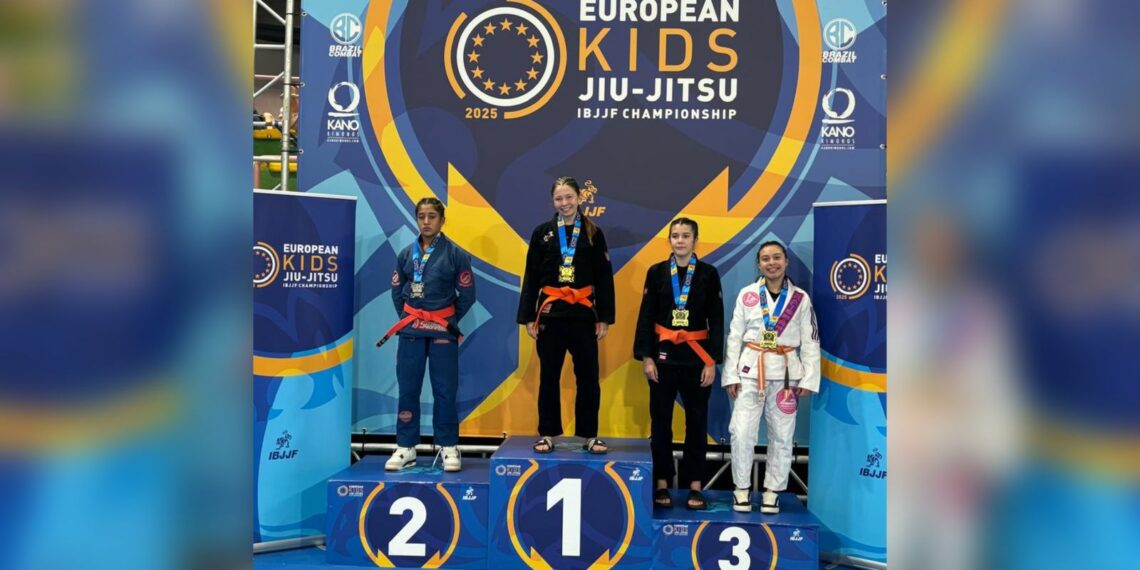 Sapiranguense Isabela Klein vence Campeonato Europeu de Jiu-Jitsu