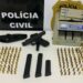 Operação Tríade: Polícia apreende arma e prende suspeito em novo desdobramento