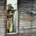 Casa é destruída pelo fogo na manhã desta sexta-feira (30) em Sapiranga