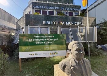 Reforma da Biblioteca Pública de Sapiranga chega na sua reta final