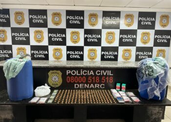 Denarc apreende insumos para a fabricação de droga conhecida como “sucesso”, em Campo Bom