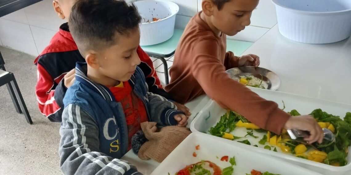 Alimentação de qualidade no prato dos estudantes de Araricá