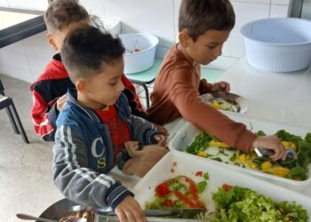 Alimentação de qualidade no prato dos estudantes de Araricá