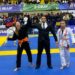 Isabela Klein, de 13 anos, é campeã brasileira no campeonato de Jiu-Jitsu