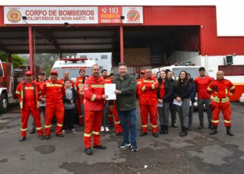 Nova Hartz concede terreno aos Bombeiros Voluntários