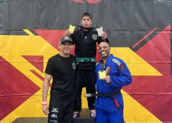 Com apenas 12 anos, Enzo conquista título internacional de jiu-jitsu e inspira comunidade
