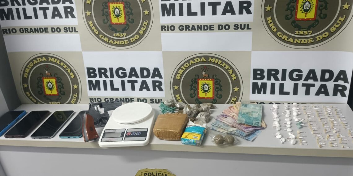 Ponto de tráfico é desarticulado durante operação da Brigada Militar em Araricá
