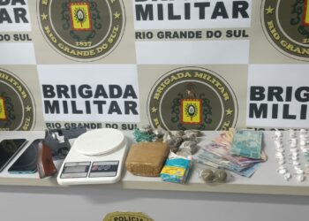 Ponto de tráfico é desarticulado durante operação da Brigada Militar em Araricá
